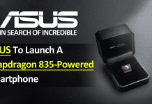 ASUS To Launch A Snapdragon 835-Powered Smartphone At CES