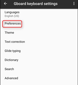 Přidejte trvalý řádek čísel na klávesnici Gboard systému Android