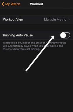 Automaticky pozastavte běžecké tréninky na Apple Watch
