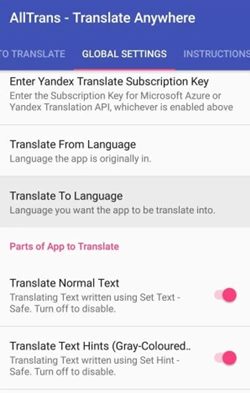 Traduire automatiquement n'importe quelle application Android dans n'importe quelle langue