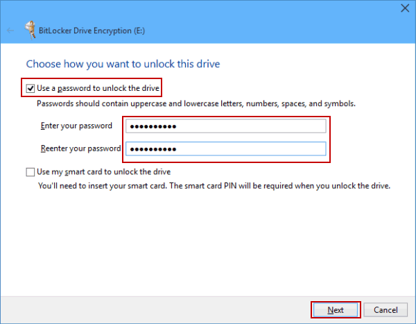 How to Create Password Protected Drive in Windows - 40