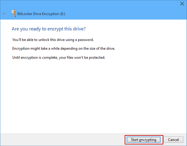 How to Create Password Protected Drive in Windows - 36