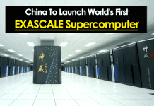 China To Launch World's First 'Exascale Supercomputer'