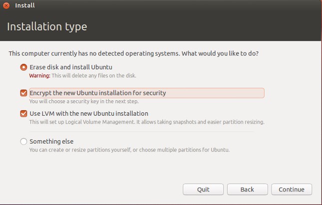 Encrypt Your Hard Disk in Ubuntu