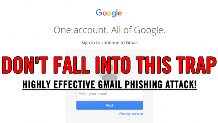 Alert!! Don't Fall In This Highly Effective Gmail Phishing Trap