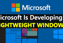 Microsoft Is Developing A Lightweight Windows