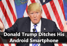 President Donald Trump Ditches His Android Smartphone
