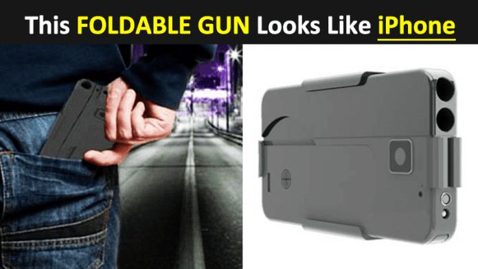 This Foldable Gun Looks Like iPhone Puts Europol On Alert