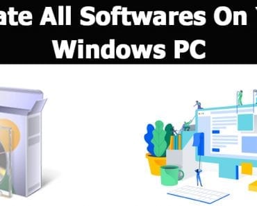 How to Update All Softwares on Your Windows PC