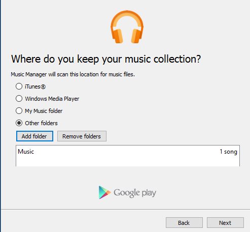 Ladda upp musik till Google Play bibliotek