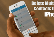 How to Delete Multiple Contacts from iPhone or any iOS Device