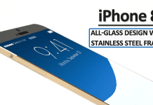 iPhone 8 To Sport All-Glass Design With Stainless Steel Frame