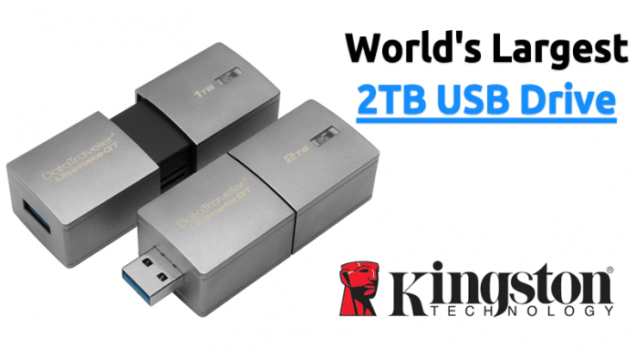 Kingston Unveils World's Largest 2TB USB Drive