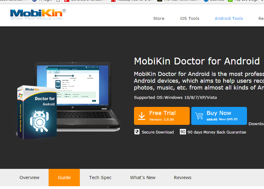 free trial for mobikin doctor for android