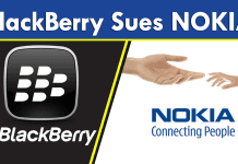 BlackBerry Sues NOKIA For Patent Infringement