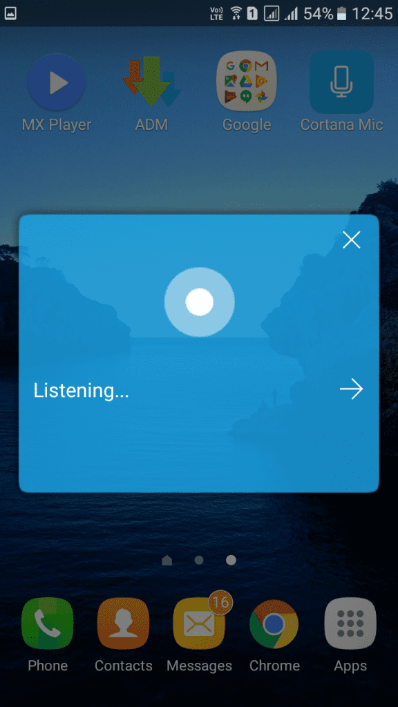 Use Microsoft's Cortana On Android