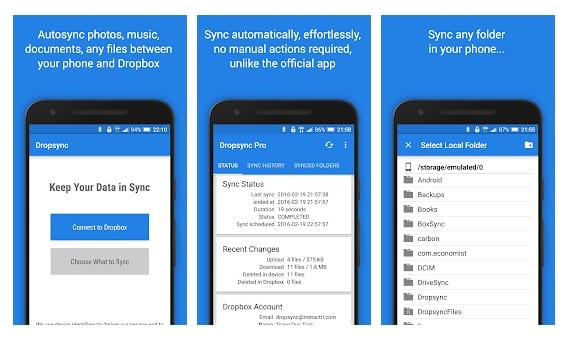 avoid sync issues between dropbox and dropsync