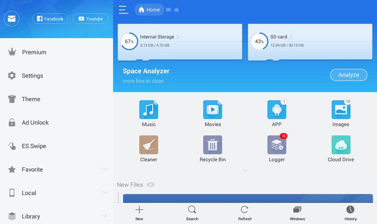 Instalar o ES File Explorer