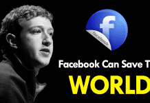Mark Zuckerberg: Facebook Can Save The World
