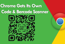 Google Chrome Gets Its Own QR Code & Barcode Scanner