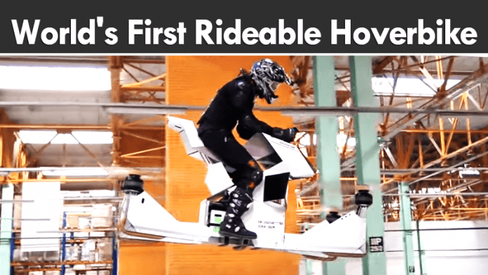 Meet The World s First Rideable Hoverbike That Looks Really Cool - 11