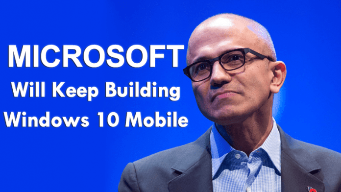 Microsoft Will Keep Building Windows 10 Mobile Beyond Redstone 2