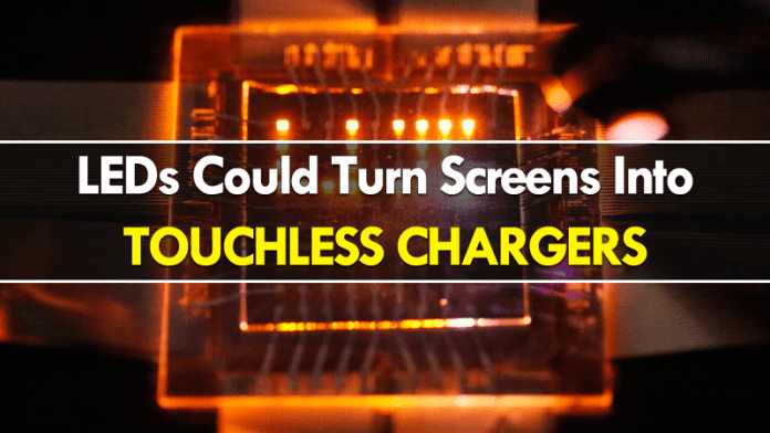 New Two-way LEDs Could Turn Screens Into Touchless Chargers