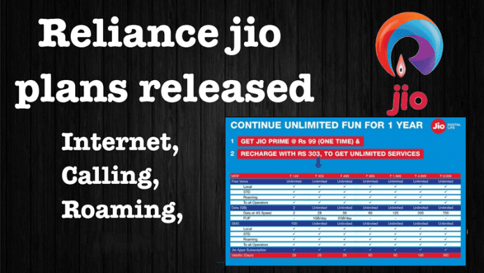Reliance Jio Introduces New Plans! Unlimited Services Starts From Rs 149