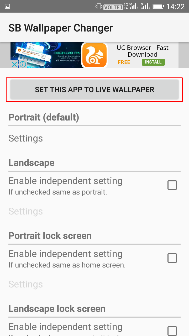 特定の時間間隔の後にandroidの壁紙を変更する方法 Ja Atsit