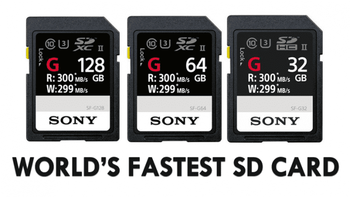 Sony Just Announced The World’s Fastest SD Card
