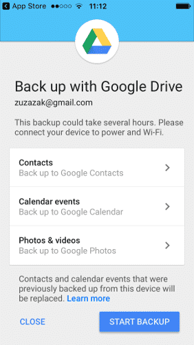 How to Switch from iOS to Android Using Google Drive - 10