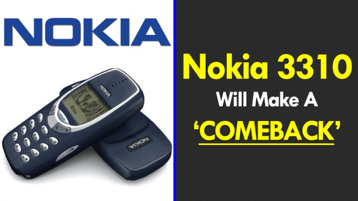 The Iconic Nokia 3310 Will Make A Comeback This Month