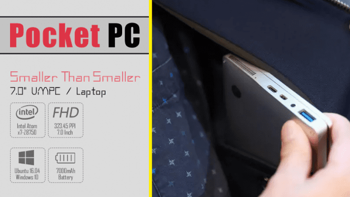 This Tiny Laptop Fits In Your Pocket, Runs Ubuntu Linux And Windows 10