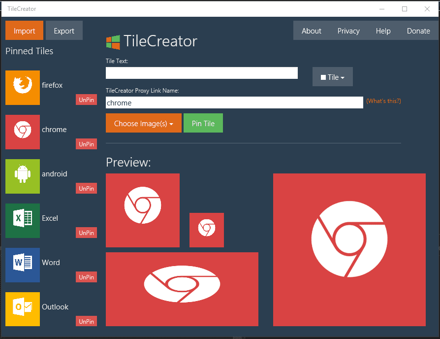 TileCreator