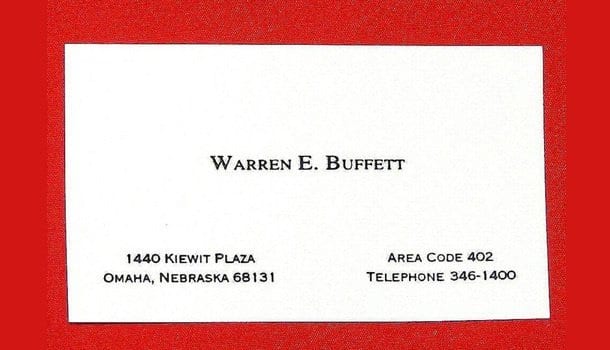 20  Famous Personalities And Their Amazing Business Cards - 3