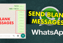 Here's The Trick To Send Blank Message In WhatsApp
