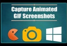 How To Capture Animated GIF Screenshots In Windows
