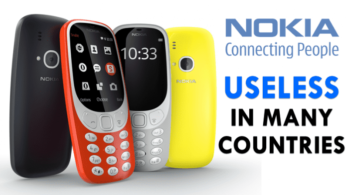 Here's Why New Nokia 3310 Is 'Useless' In Many Countries