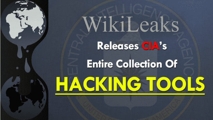 WikiLeaks Publishes CIA’s Entire Collection Of Hacking Tools