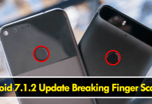 Android 7.1.2 Update Breaking Finger Scanner On Nexus And Pixel Devices