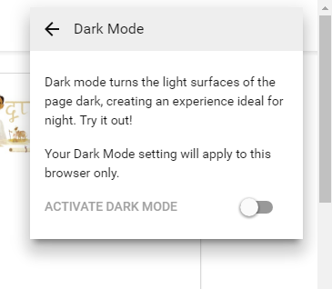 Activate YouTube's Secret Dark Mode