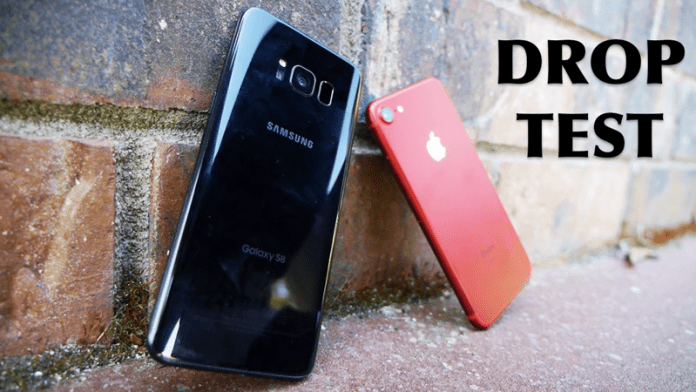 Samsung Galaxy S8 & iPhone 7 Drop Test! Guess Who Is The Winner?
