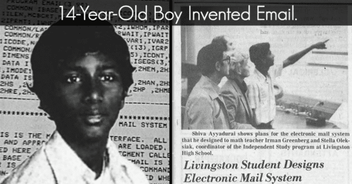 Do You Know Email Was Invented By A 14-Year-Old Indian Boy 32 Years Ago?