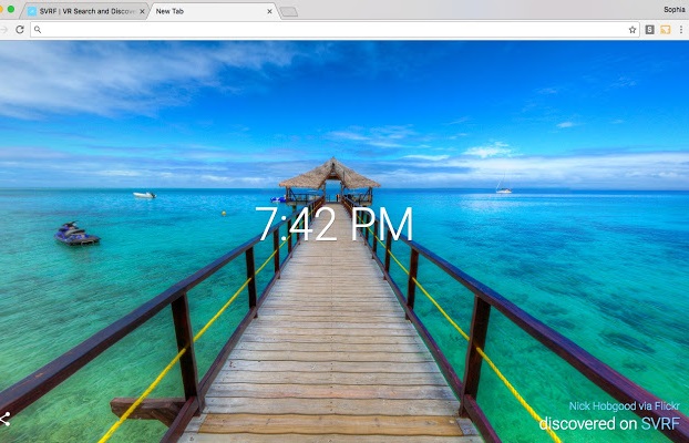 Get 360-Degree Picture in Chrome New Tab Page