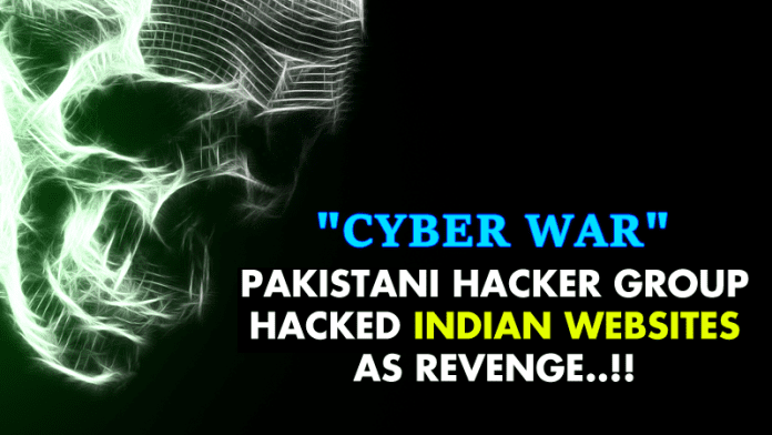 Les sites Web indiens du groupe de hackers pakistanais *HACKED* en guise de vengeance !
