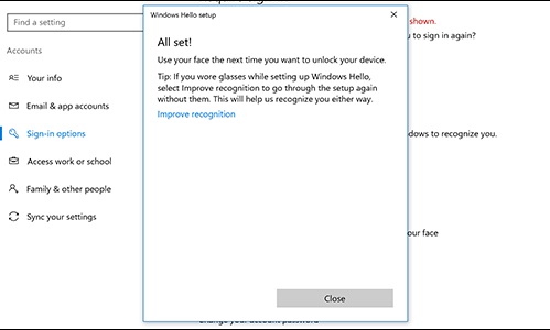 How to Improve Facial Recognition in Windows 10 - 52