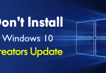 Microsoft: Don’t Install Creators Update, It’s Buggy