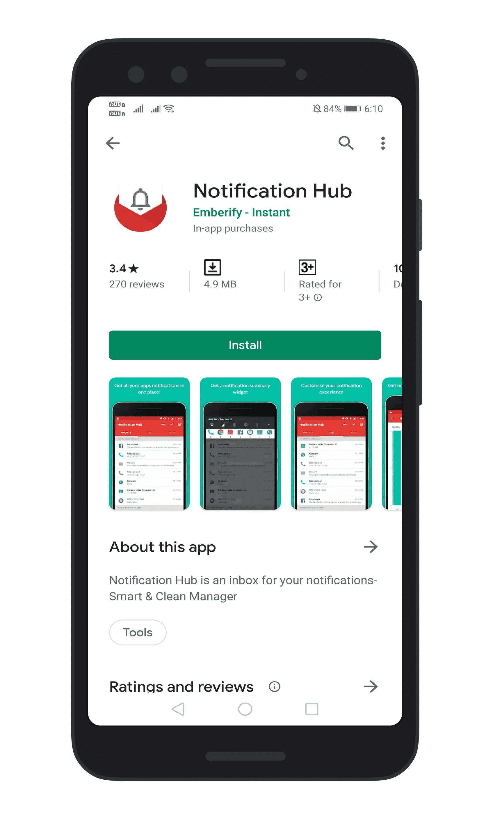 How to Keep Android Notification Tray Clean and Clear with Centralized Hub - 79