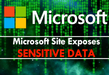 Oops: Microsoft Site Exposes Sensitive Data