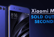 Xiaomi Mi 6 Sold Out In Seconds!